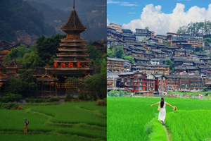 五一【黔桂5天，广佛出发】柳州河池天峨蓝刀鱼风暴、贵州肇兴侗寨、荔波小七孔、兴坪古镇、柳州夜景美食