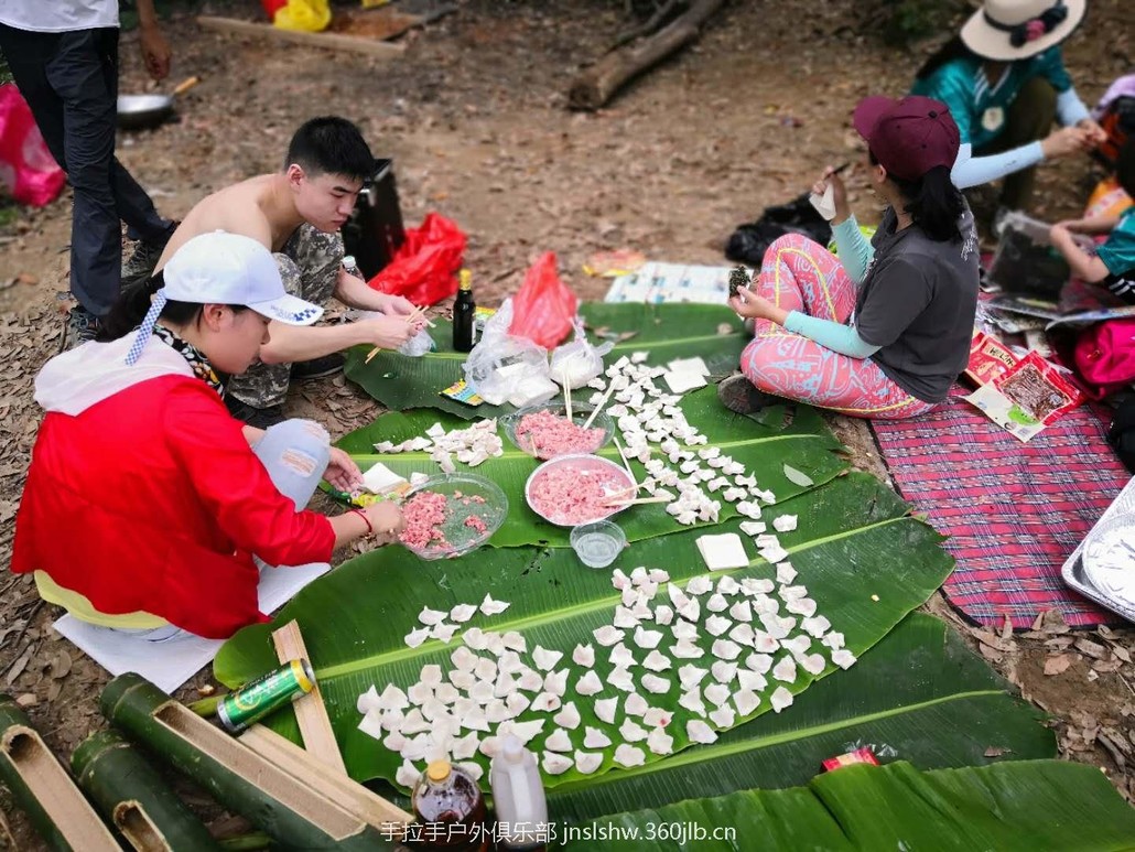 (4)22号冬至牛头山腐败，做竹筒饭-户外活动图-驼铃网