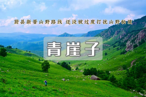中秋/国庆1日游【青崖子】新晋网红路线+12KM徒步高山秘境+云端草甸大风车+石林峡谷+打卡三叠瀑布