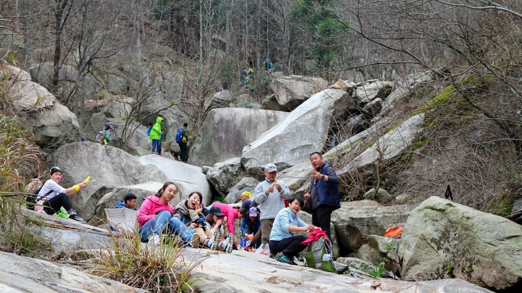 【登山徒步】4月13日 麻城吊桥沟-赏花徒步峡谷穿越