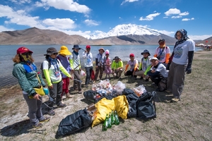 大爱祖国  心系五桂—2019清洁山野一起行动！登协越野队   