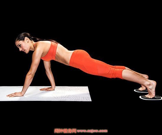 Try the Badass Crawl to work your shoulders, chest, arms and abs.