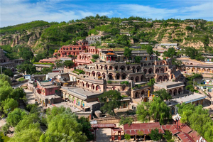 【五一3日•榆林秘境】（晚上）鬼吹灯龙岭迷窟取景地の陕北小众美景：麻黄梁-清水河大峡谷-莲花辿-香炉寺-窑洞“布达拉宫”