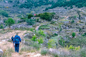 【五一3日·瑛姑峡徒步】（晚上出发）徒步西太行经典线路の瑛姑峡-天生桥-猫路-鲁班天梯-鲁班豁-井底村
