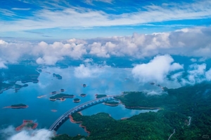 【端午自驾】自驾醉美水上公路，船游庐山西海千岛之上，探秘紫阳堤落星墩，驾游长水村太平山佑圣宫