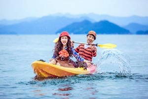 7.4-5【别致千岛湖】千岛湖最美湖滨绿道骑行，玩转皮划艇