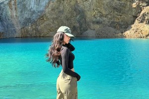 11.8南京户外徒步，打卡网红伏牛山小蓝湖，九连尖徒步穿越