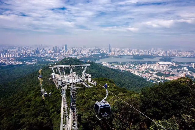 紫金山索道回来了!你坐过了吗?