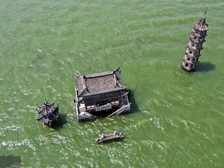 鄱阳湖里，落星墩上建筑为何泡不坏？_1_爱写作的叶小猪_来自小红书网页版.jpg