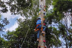 【每周六、周日】青少年攀树技能体能训练课(5-14岁)