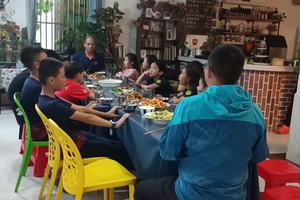 冬令营餐前感恩