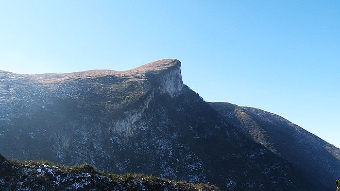 2017年11月25日 阳新父子山 登天脊龙脉 溶洞天坑 高山草甸 户外登山