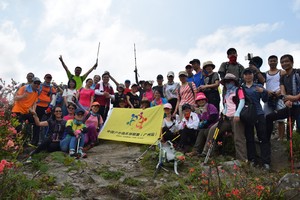 2017年5月6日从化第三高峰黄茶园徙步登山