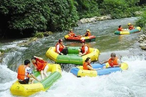 4.25送门票/4.26 笔架山青龙峡漂流，千谷溪探险溯溪