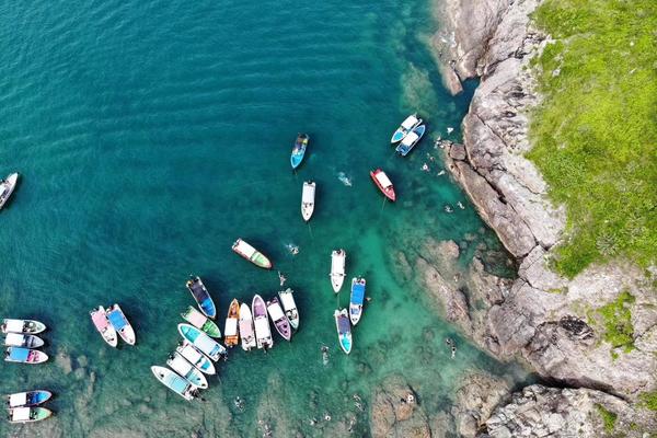 （成行铁发）端午【稔平半岛3日游】登岛离岸潜水，帆船体验，盐洲岛日落，礁石海滩，网红奇观，渔港小镇，出海捕鱼，沙滩狂欢