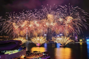 【香港初二烟花汇演】迎新春烟花汇演+港岛径龙脊+大浪湾+长洲岛+南丫岛2天