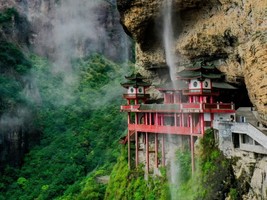 10.1成行/10.2成行【宝藏粤闽3天】绝壁上的福建悬空寺+土楼群+东山岛+霍山丹霞赤壁+嘉应古城