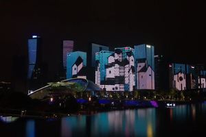 钱江新城灯光秀