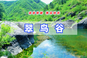 周六1日【翠鸟谷徒步】原生态河谷の夏季穿越戏水的好去处-北京户外1日溯溪徒步