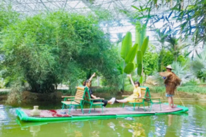 北京公司团建：休闲九州伊甸园+采摘+竹筏体验｜异域风情民族宫