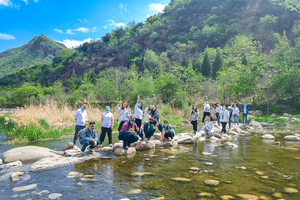 雁西湖党建神堂峪山水栈道徒步+品当地美食