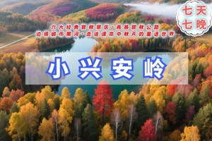 国庆7天【小兴安岭秋色B】走进课本中秋天童话世界の六大经典赏秋线-两条赏秋公路-边境城市黑河-哈尔滨-长春 