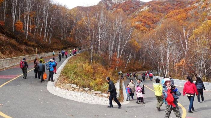 和老外徒步怀柔喇嘛沟门