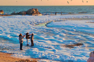 元旦2日｜秦皇岛｜海风拾光漫游记の阿那亚-仙螺岛海上缆车-西港花园-秦皇小巷-老虎石日落&鸽子窝日出