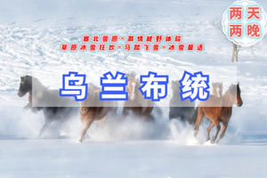 周末2日｜乌兰布统｜越野穿越雪原の塞北雪乡-马踏飞雪-冰雪童话-摄影深度游 （周周发）
