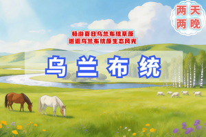周末2.5日【乌兰布统】越野车深入草原腹地｜将军泡子-影视基地-公主湖-下马酒-篝火晚会