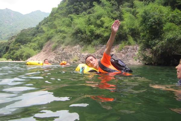 2024年8月4号永泰莒溪溯溪泅渡