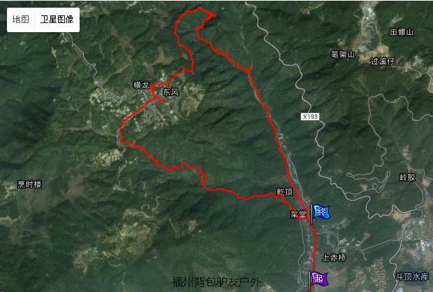 找寻福州山水-龙潭观景栈道鱼脊至叶洋村羊肠小道圈越