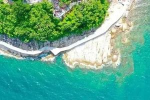 春日看海计划【深圳盐田栈道】打卡果冻玻璃海！行摄醉美海景，玩转大梅沙10公里绝美海边栈道，看海的天花板！