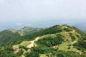 每周末出发【江门金色龙头岭】“流放岭南”绝佳拍摄地，美到失语，徒步恩平第一峰-龙山，赏醉美高山草甸