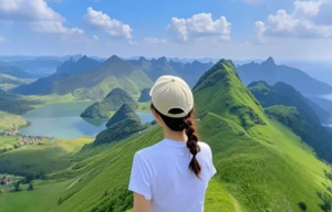 2026年【徒步广西4/5天】徒步打卡剑龙山-浩坤湖-天坑地心穿越-游鹅泉田园风光-观德天跨国瀑布