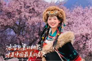 【大美川藏·10日】冰雪包裹的桃花才是中国最美的春天