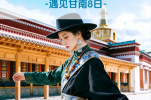 【遇见甘南·甘川穿越8日】拉卜楞寺+美仁大草原+扎尕那+花湖+九曲黄河第一湾+黄龙+九寨沟+川主寺+郎木寺+桑科草原湿地