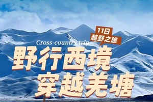 【大美山野·野行西境】国之大道精华版：达里雅布依老村+216国道纵穿羌塘 +阿里大北线+盘龙古道 喀什古城11日或18日