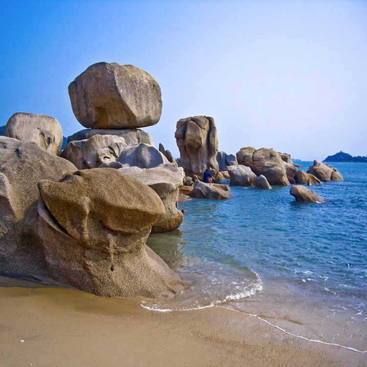 (10)惠州巽寮湾海岸线穿越---海螺角　捡海螺　赏巨石阵　最美浅海戏水-户外活动图-驼铃网