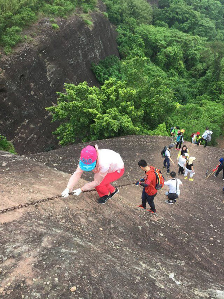 (7)惠州挑战你的胆一起相约马鞍山徒步 攀岩一线天奇景一日游-户外活动图-驼铃网