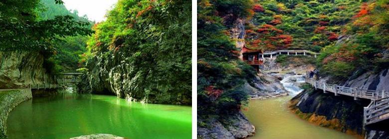 西狭颂实景照片