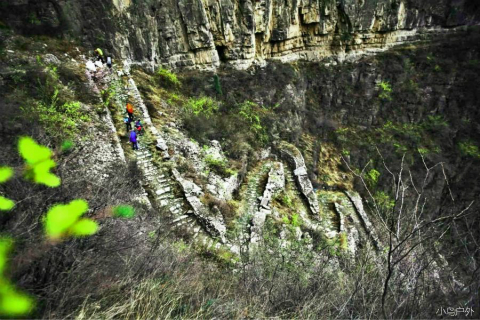 【穿越虹梯关】5.4-5（五一假期）李登梯龙曲水古道虹梯关挂壁公路虹霓村空中徒步2日线