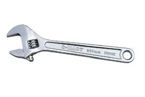 电镀全抛活动扳手