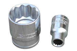 1/2"DR十二角短套筒