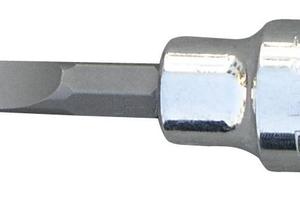 1/4DR一字批套筒头/FD