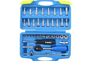 38件套筒工具组/1/4DR