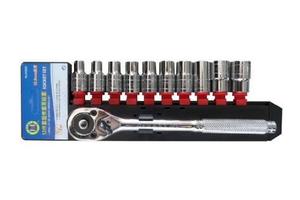 12件套塑夹套筒组套/ 1/4DR