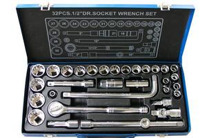 32件套筒工具组/32PC 1/2"DR