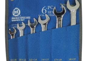 六件套双开口扳手
