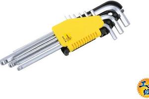 9件雾面特长球头内六角